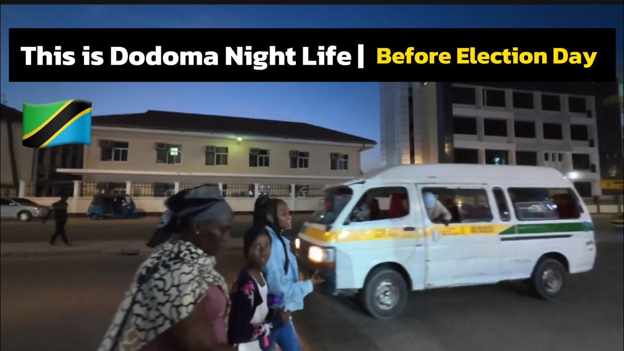 Uncovering Dodoma&rsquo;s Real Night Life | 7days before Election Day (October Edition) 2025 | 4K Quality