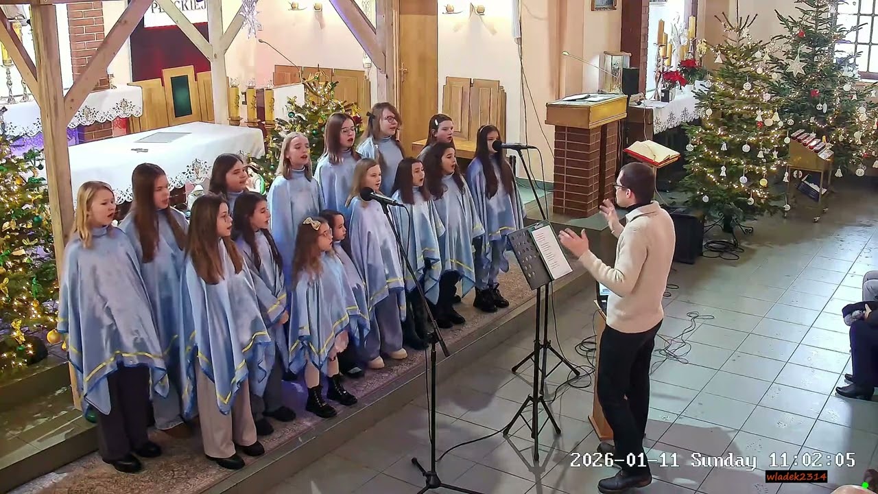Koncert Kolęd scholi parafii Świętego Krzyża w Płocku