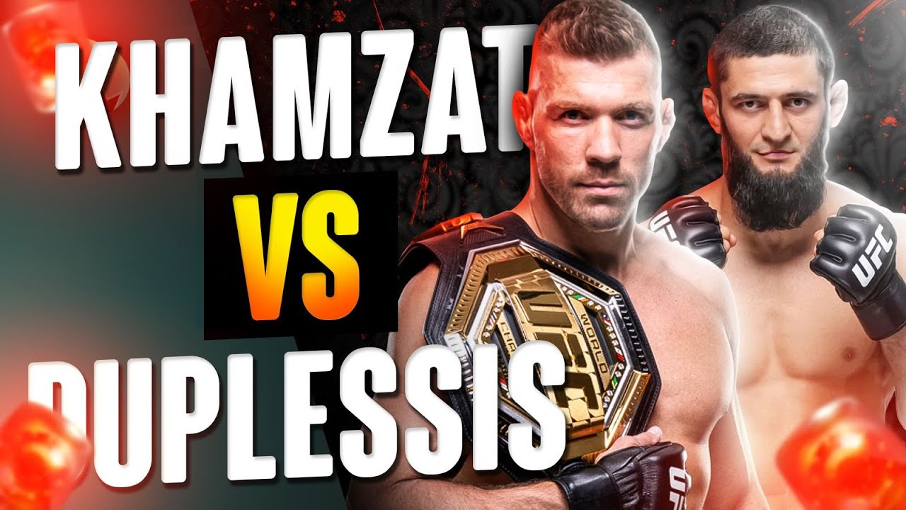 Khamzat Chimaev vs Dricus Du Plessis : si ça passe le ROUND 1...