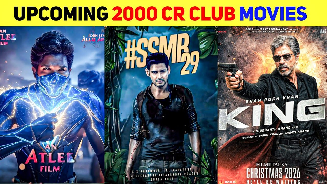 Top 10 Upcoming BIGGEST Pan Indian Movies 2025-2026 Hindi | Upcoming 2000 Cr Club Movies | SSMB 29
