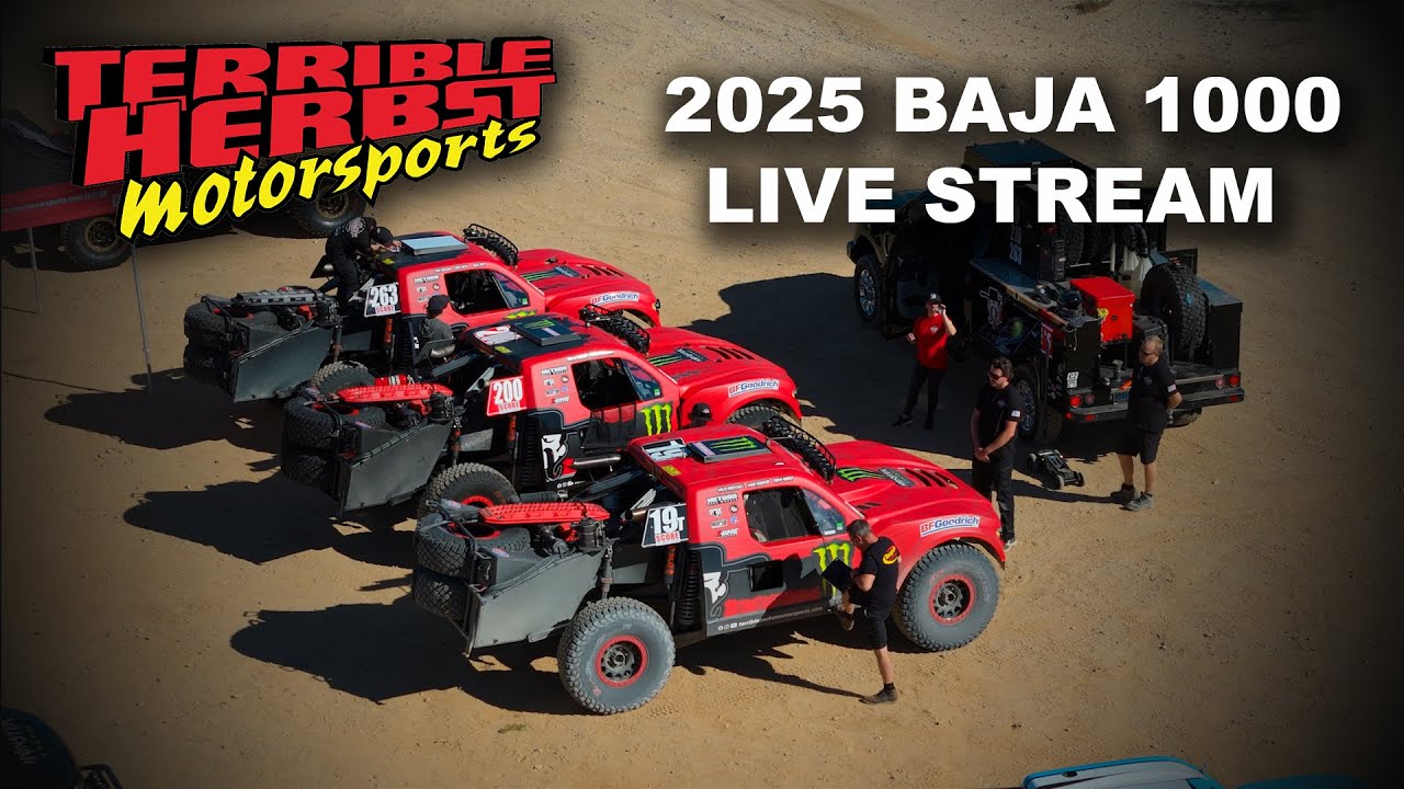 2025 TERRIBLE HERBST MOTORSPORTS BAJA 1000 LIVE STREAM PART 1