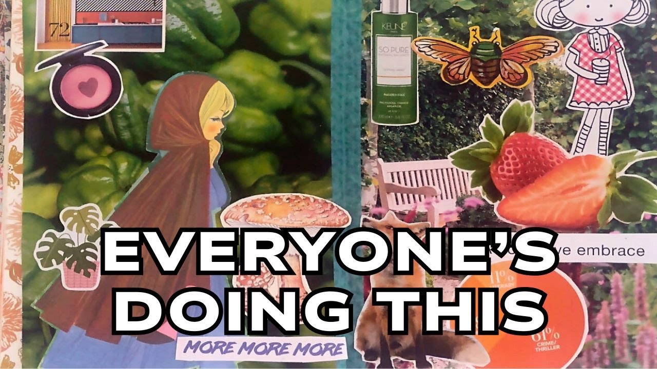 Why Glue Books and Junk Journals Are So Popular Right Now