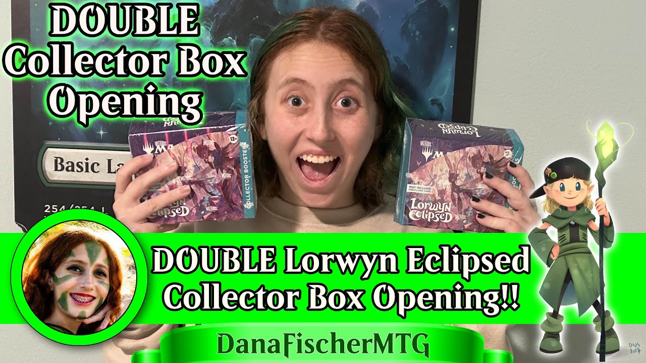 Magic MTG - Lorwyn Eclipsed ECL **DOUBLE** Collector Booster Box Opening!!!