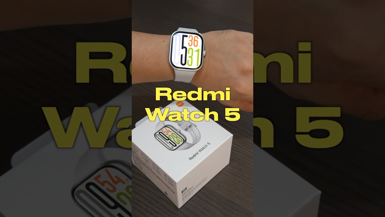 Xiaomi Redmi Watch 5 Unboxing (ASMR): Stylish Smartwatch with 24-Day Battery Life