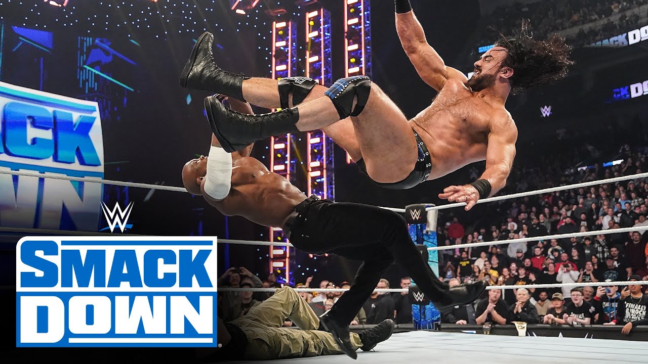 ПОЛНЫЙ МАТЧ — LA Knight против Дрю Макинтайра превращается в хаос Elimination Chamber: SmackDown,...