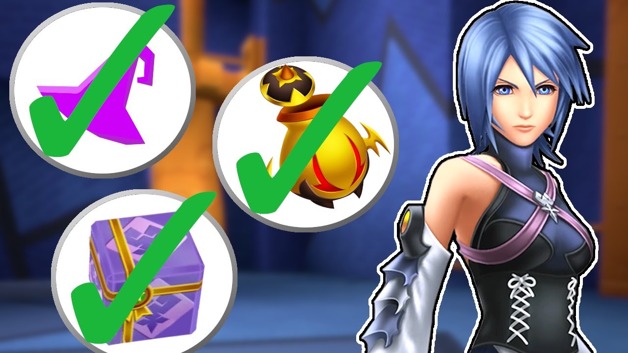 Item Hunt: All Magic for Terra, Ventus, Aqua (Birth by Sleep Final Mix)