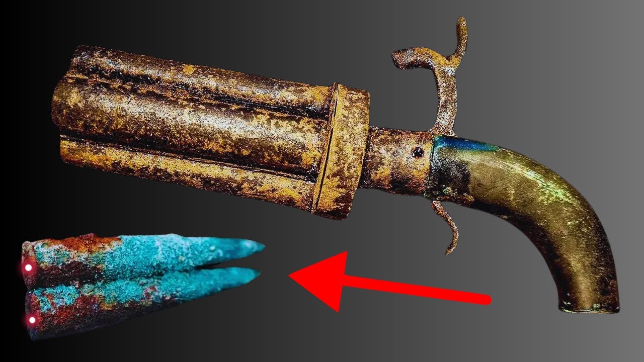 🛠️ Restauro Epico di un'Arma Antica! ⚔️ 170 Anni Sotto Terra, un Tesoro Nascosto Rinasce! 🔥