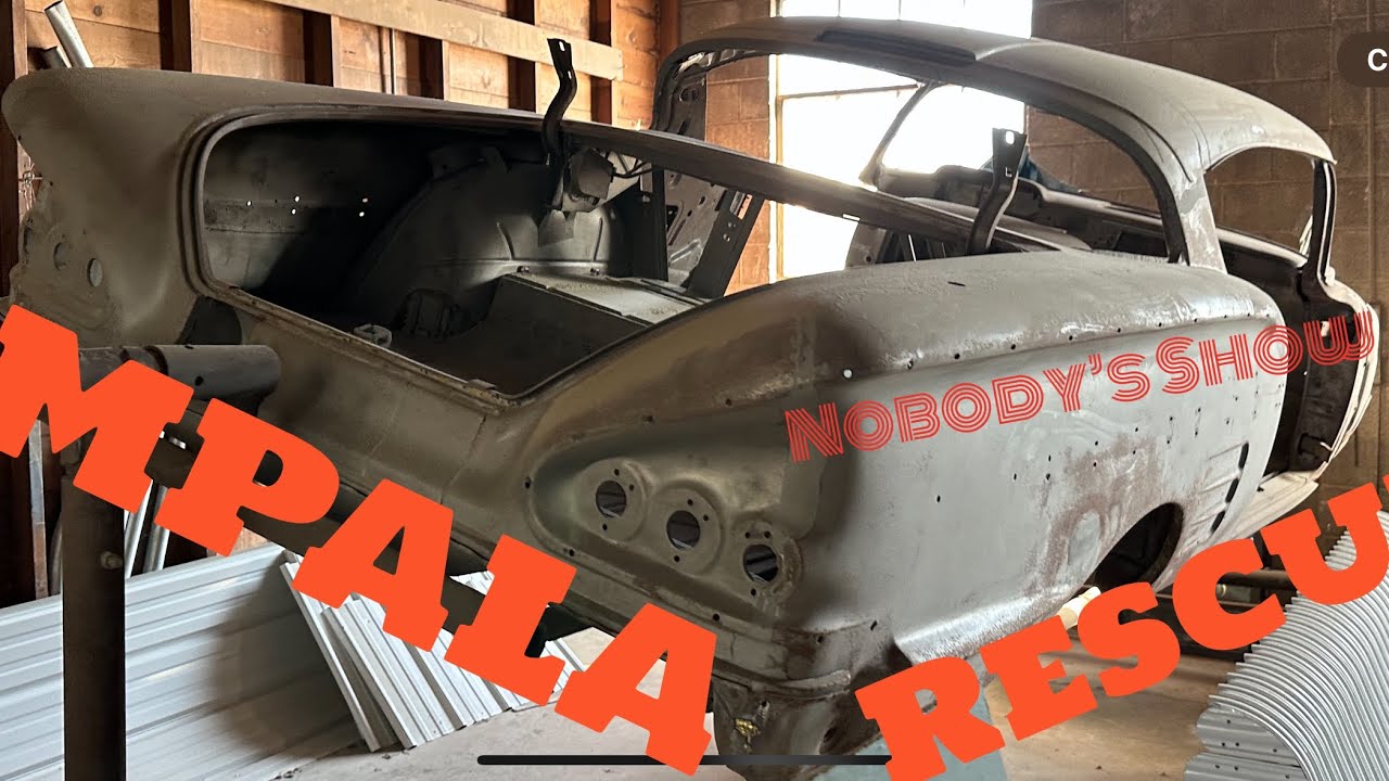 Спасаем заброшенный проект Chevy Impala 1958 года! 348, 3 двойки, P/S, P/B, Wonderbar! Пробег 33 ...