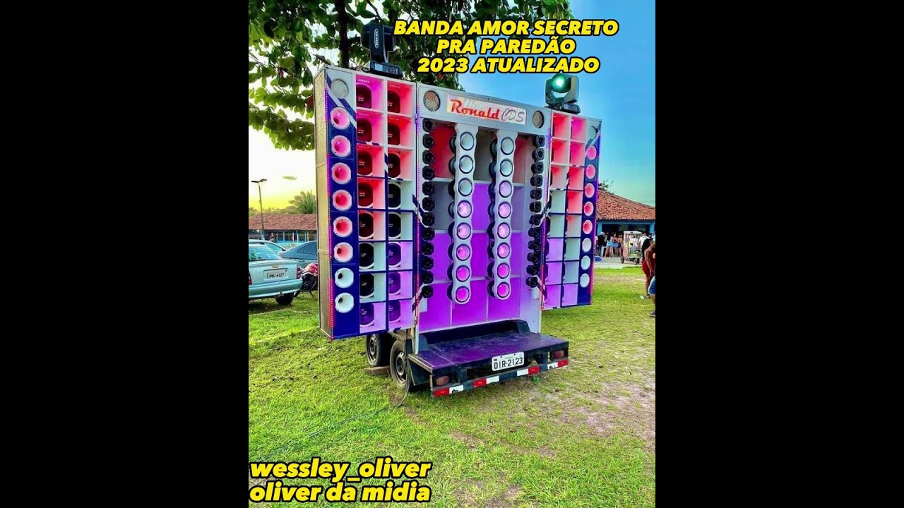 BANDA AMOR SECRETO PRA PAREDÃO 2023 ATUALIZADO #forrodefavela