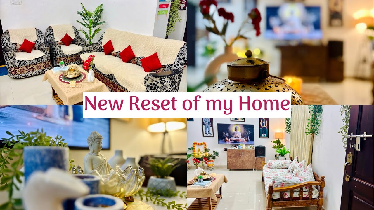 Clean with Me||న్యూ ఇయర్ కోసం ఇంటిని ఇలా కొత్తగా మార్చేసా||Declutter & Organize with me||#hometour