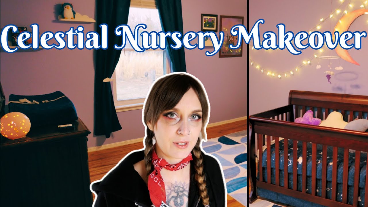 Surprising my Sister in law with a Gender Neutral Celestial Nursery Makeover