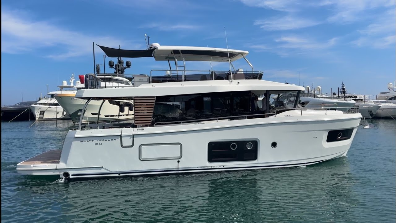 Beneteau Swift Trawler 54 Test Drive Cannes 2024
