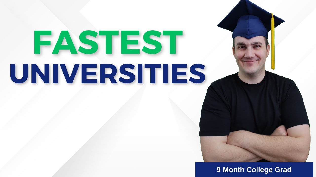 Fastest Universities in 2026! Full List