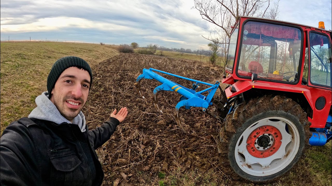 AM ÎNCEPUT SĂ PREGĂTESC TERENURILE PENTRU PRIMĂVARĂ + SE ARĂ FOARTE GREU