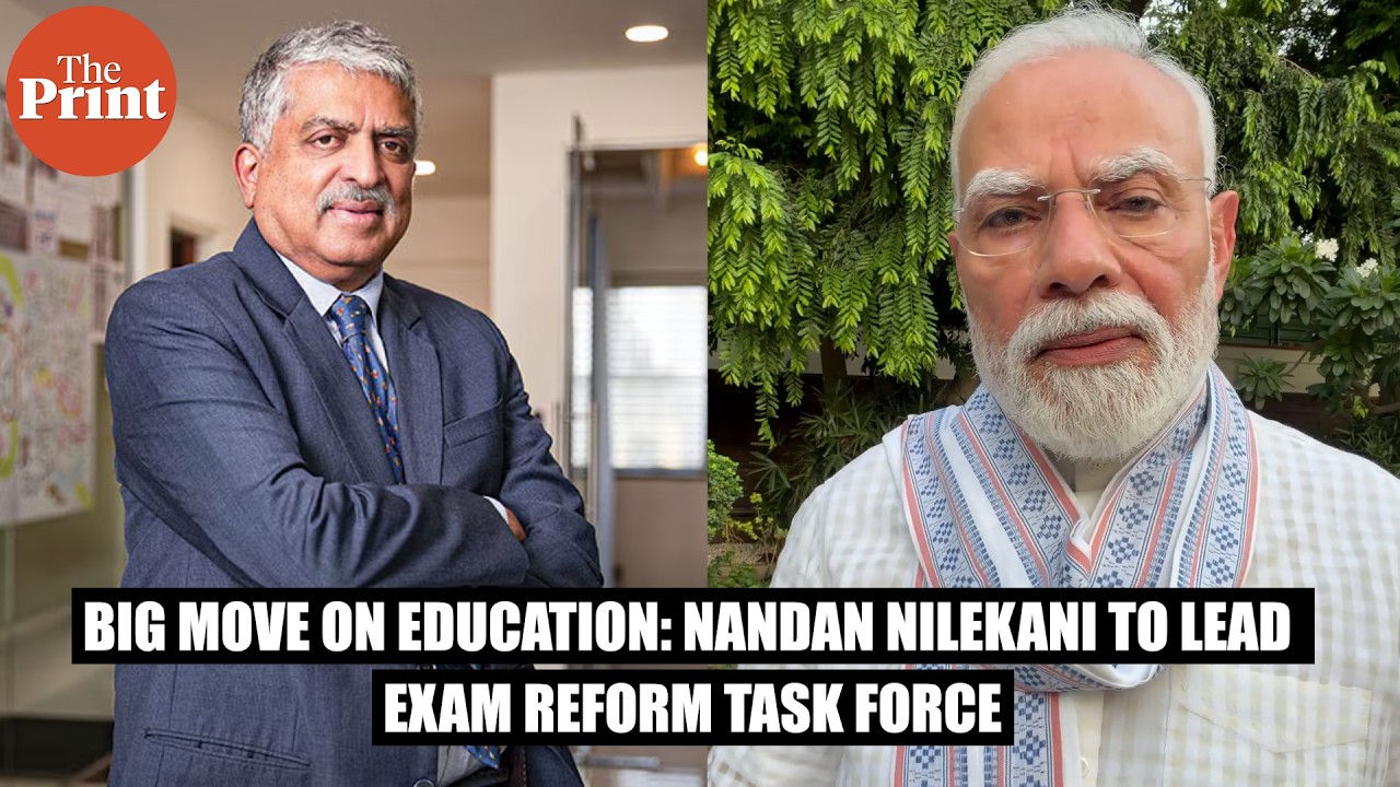 Prime Minister Narendra Modi announces high-powered exam reform task force led by Nandan Nilekani