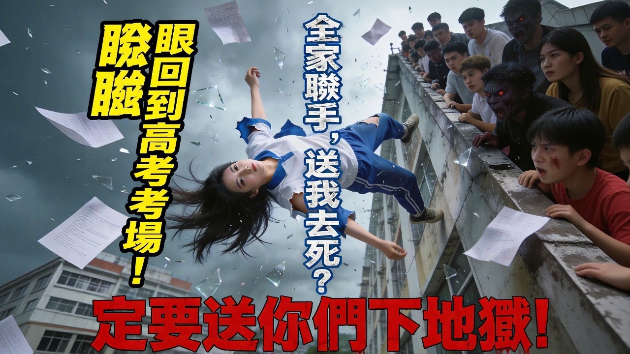 「交卷那一刻，親爸舉報我作弊，親媽造謠我賣照！」全家聯手逼我墜樓慘死？重生回到高考考場，這一次，我要讓這群吸血鬼血債血償！🔥