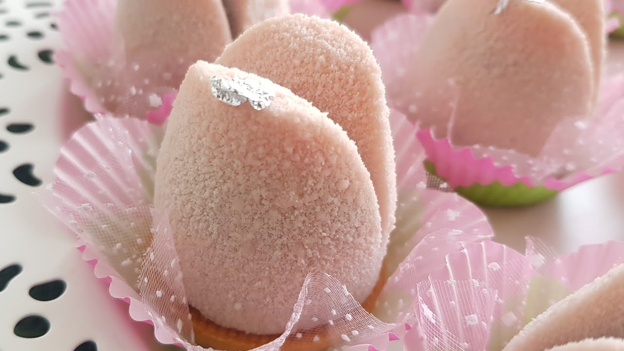 حلوى وردة التوليب🌷لي دايرة حالة ولي يذوقها ما ينساها😇بحشو مميز و شكل راقي لكل مناسباتكم🥰