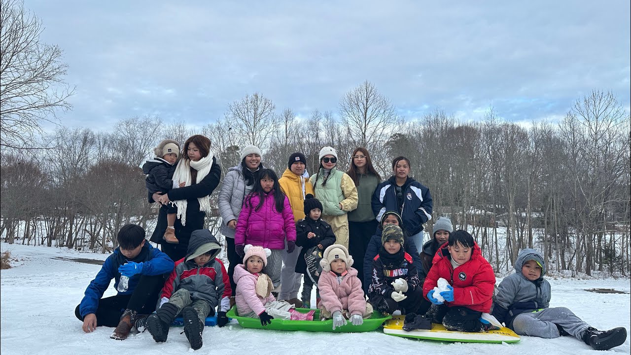 ANOTHER DAY OF PLAYING WITH THE SNOW!!! || ft. Cousin + Friends ||