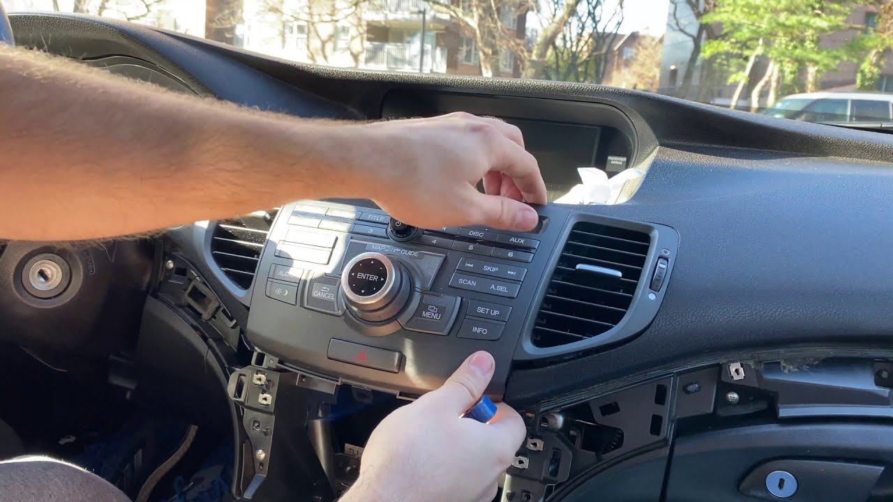 2010 Acura TSX Radio Removal Step By Step (DIY)