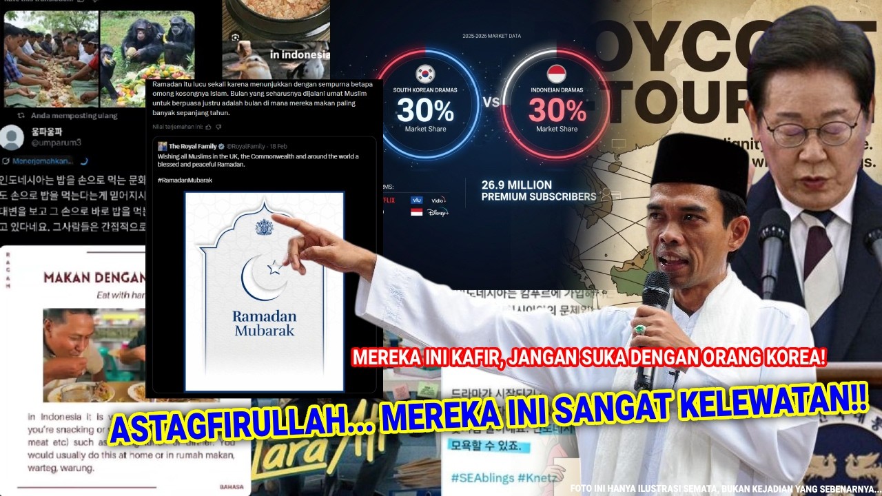 🔴 Semakin Panas Knetz Hina Umat Muslim di Ramadhan !! UAS Ngomong Begini Soal Orang Korea dan K-Pop