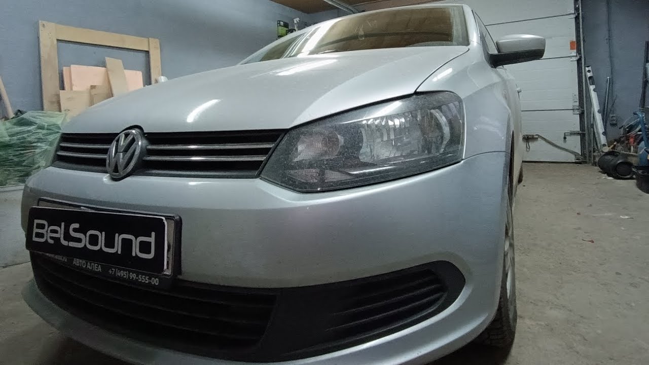 Volkswagen polo на компонентах DL AUDIO