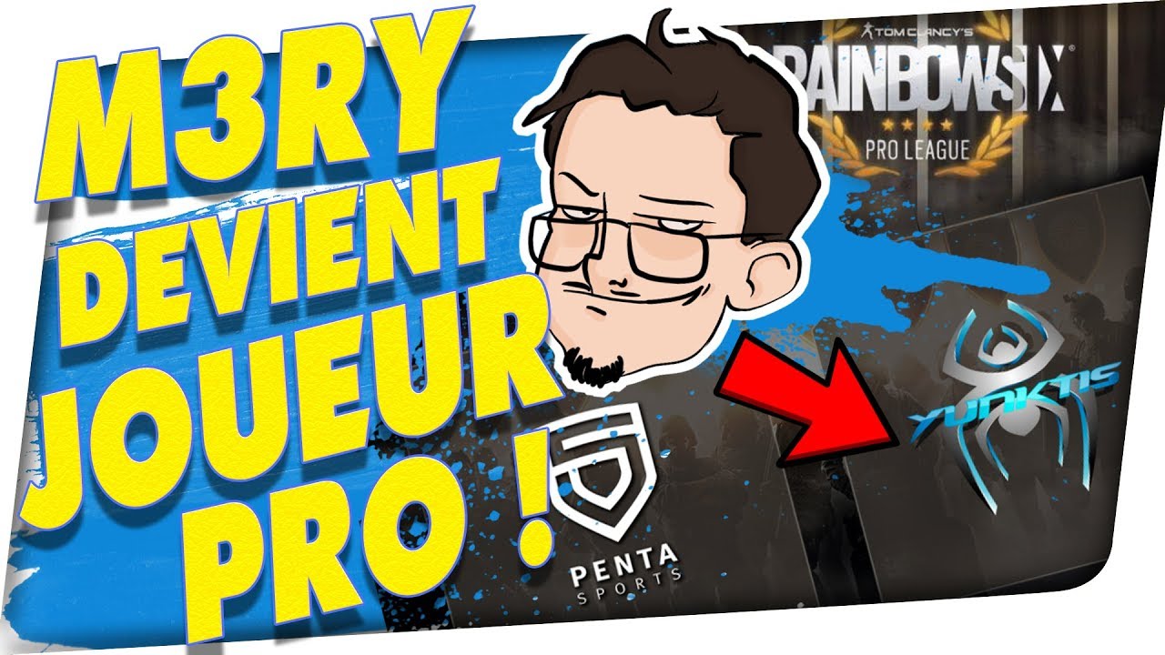 M3RY DEVIENT JOUEUR PRO ! - RAINBOW SIX SIEGE