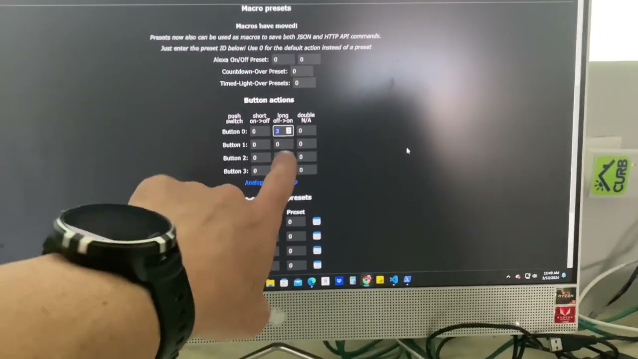 How to set the time on a pir sensor using wled. Setting the time a pir sensor stays on for in wled.
