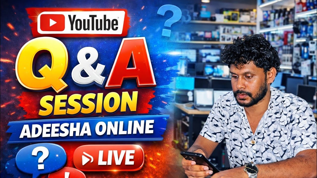 Q & A Session | Adeesha Online is live