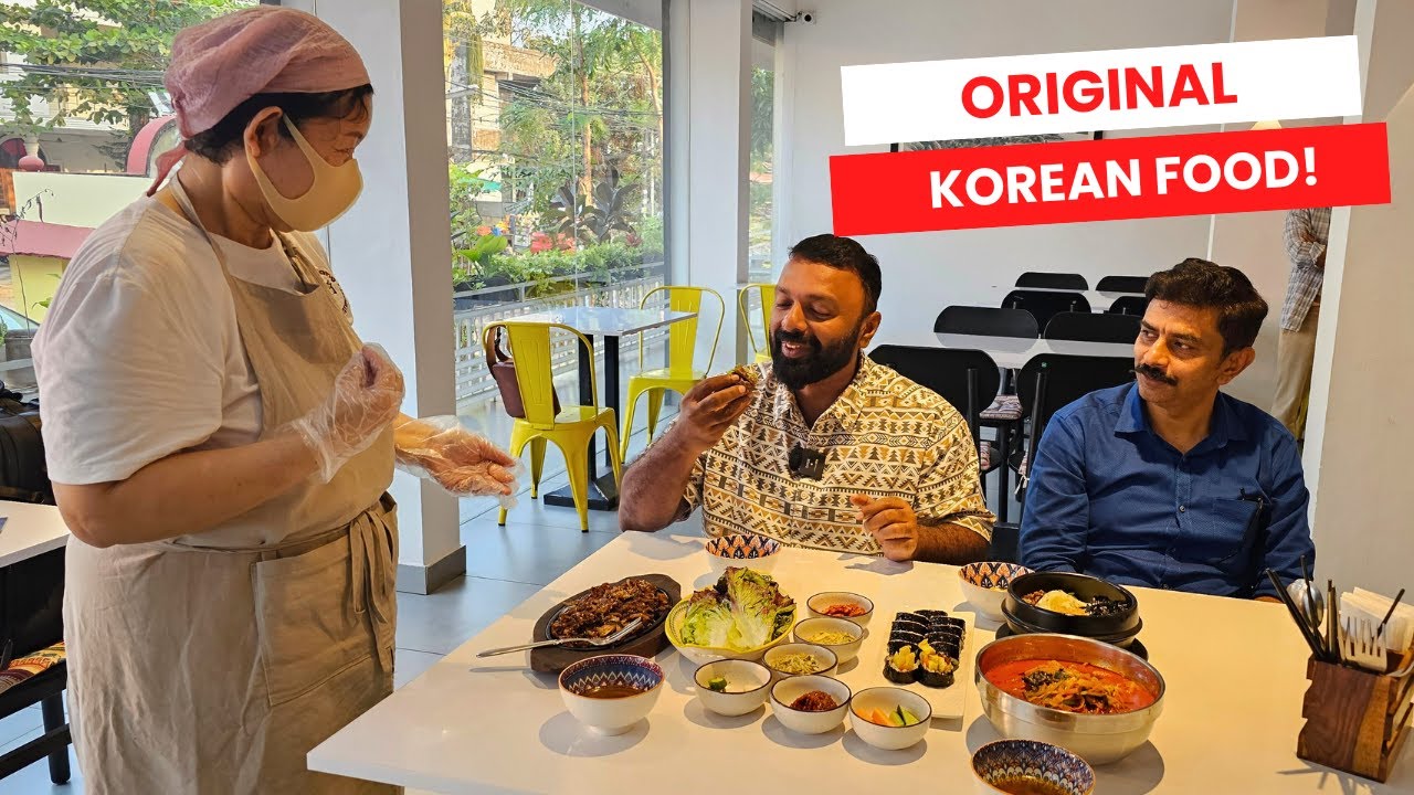 Where to try Korean food? Authentic Korean Food in Kerala! Mukbang Korean Restaurant, Vennala, Kochi