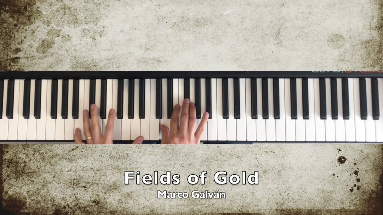 Fields of gold (Sting piano cover) - Marco Galvan