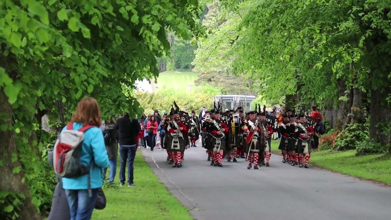 Atholl Highlanders Parade, Atholl Gathering 29th May 2022