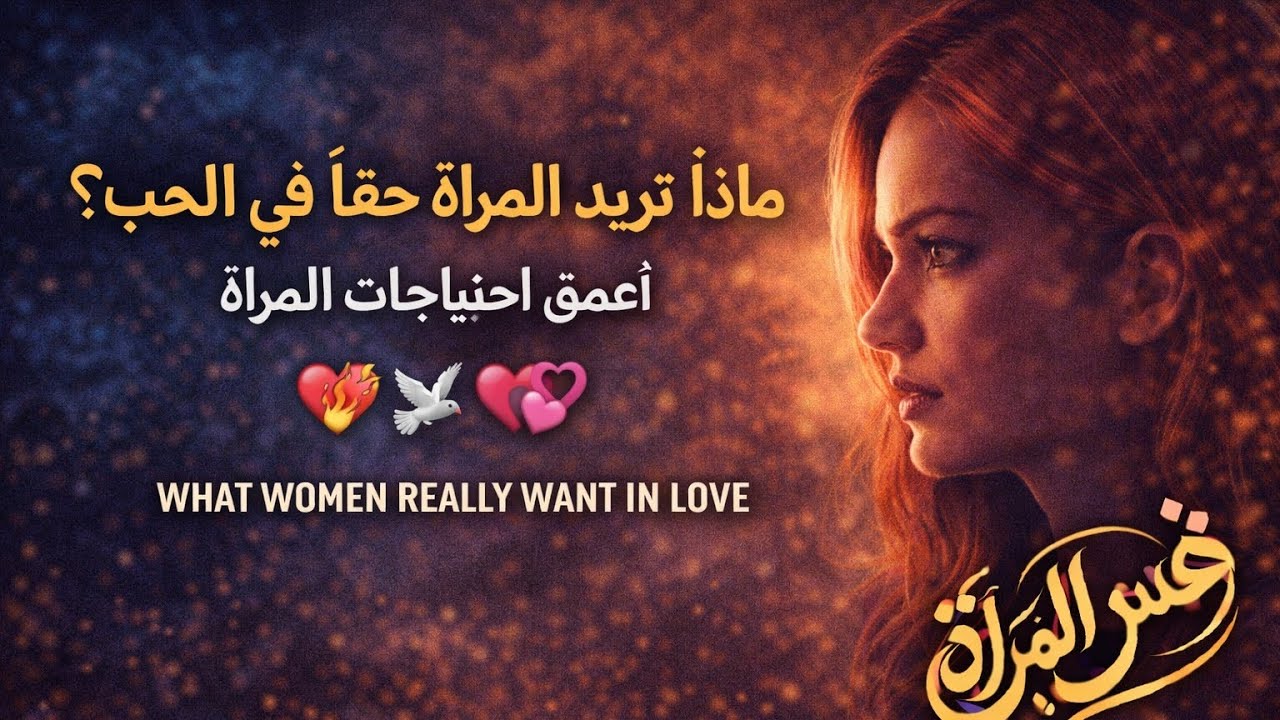 ماذا تريد المرأة حقًا في الحب؟ 💕 | 7 أسرار عاطفية لا يخبرك بها أحد 🔥 كيف تفهم المرأة