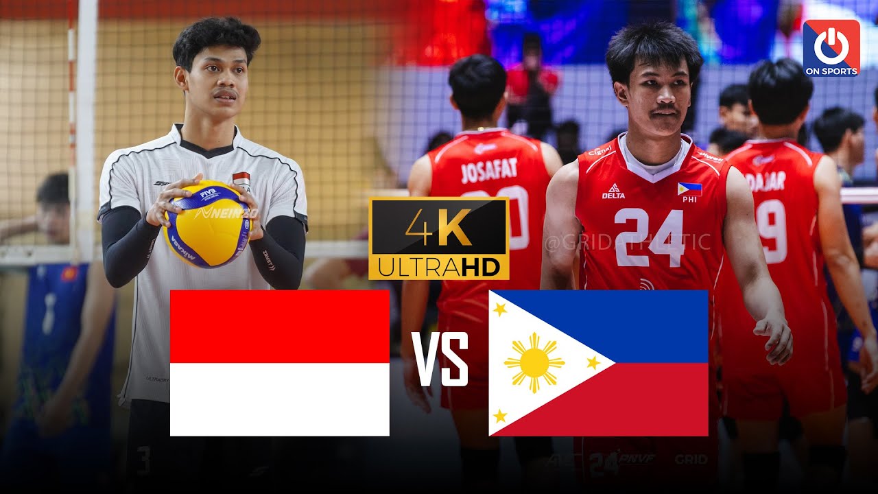 Full 4K | INDONESIA vs PHILIPPINES | Sao trẻ quyết đấu rực cháy, rượt đuổi kịch tính