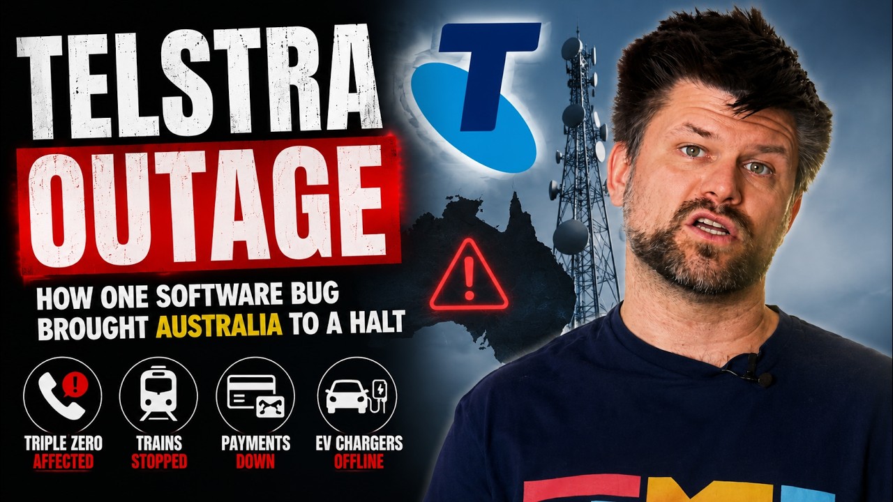 Масштабный сбой в сети Telstra снова парализовал Австралию | Dirt Report