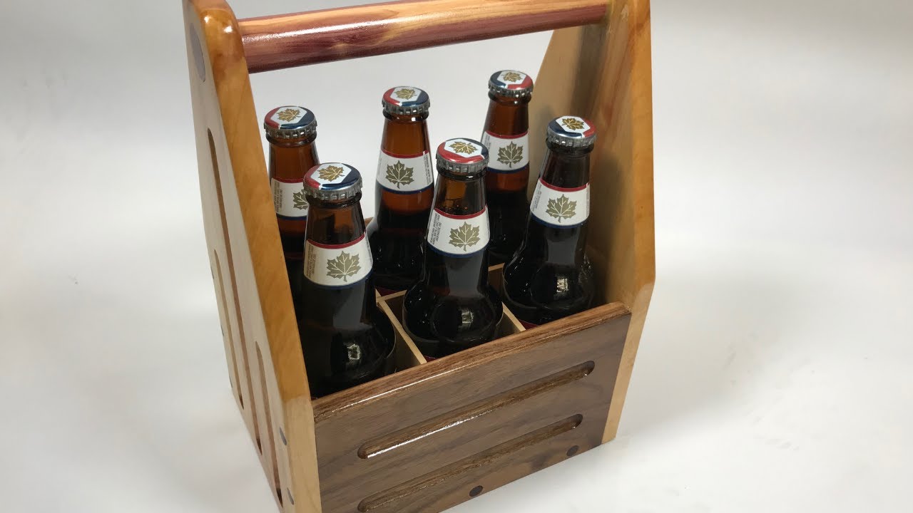 How to build a BEER CADDY with FREE PLANS