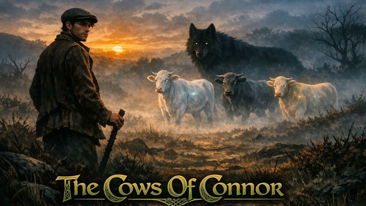 The Cows of Connor: A Tale of the Ossory Wolves Irish Folklore HEMS (Root Chakra) Mandolin Guitar