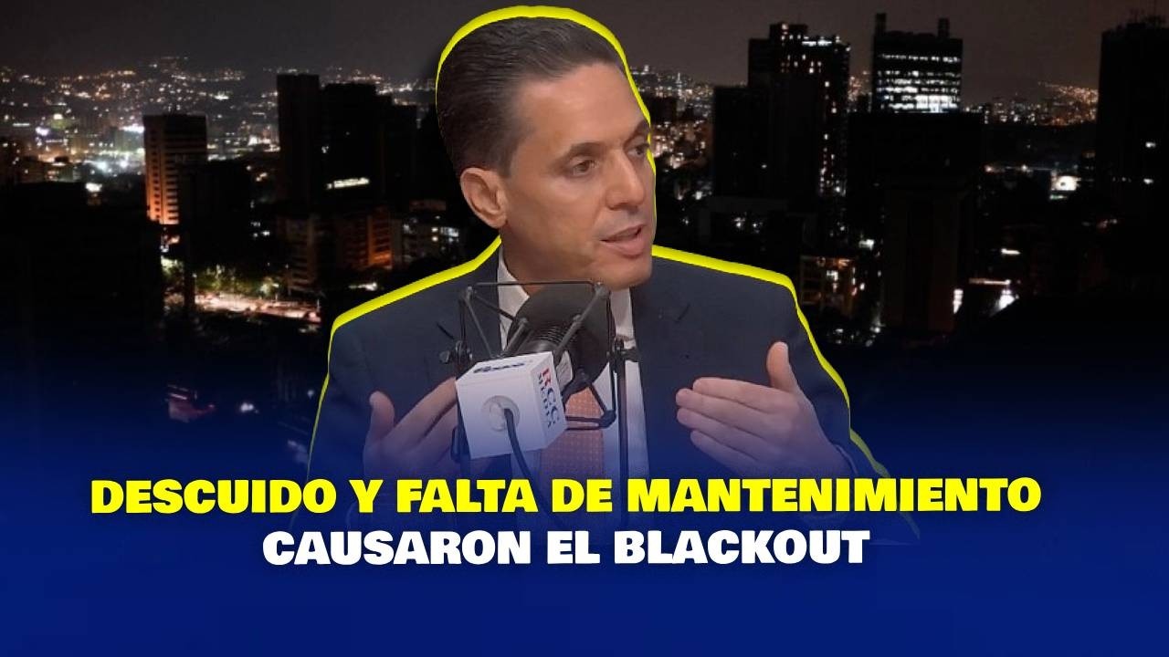 ´´DESCUIDO Y FALTA DE MANTENIMIENTO CAUSARON EL BLACKOUT´´ - JUAN GÓMEZ