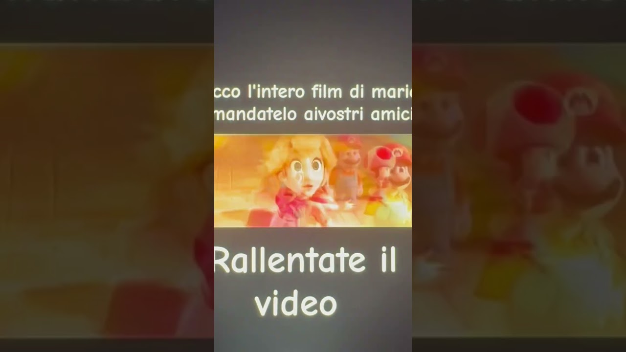 L&rsquo;intero film di Mario