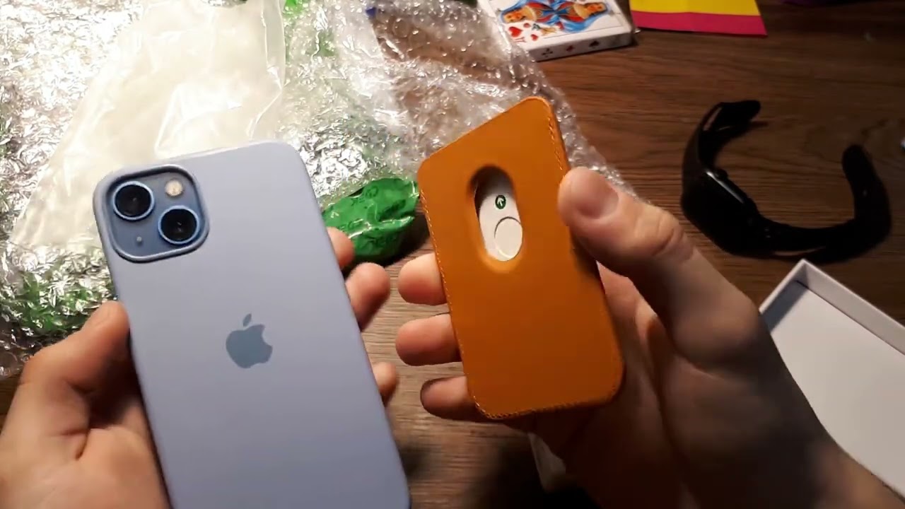 Распаковка Apple MagSafe Battery Pack и Leather Wallet!!! Мини-обзор. Все функции в видео #apple