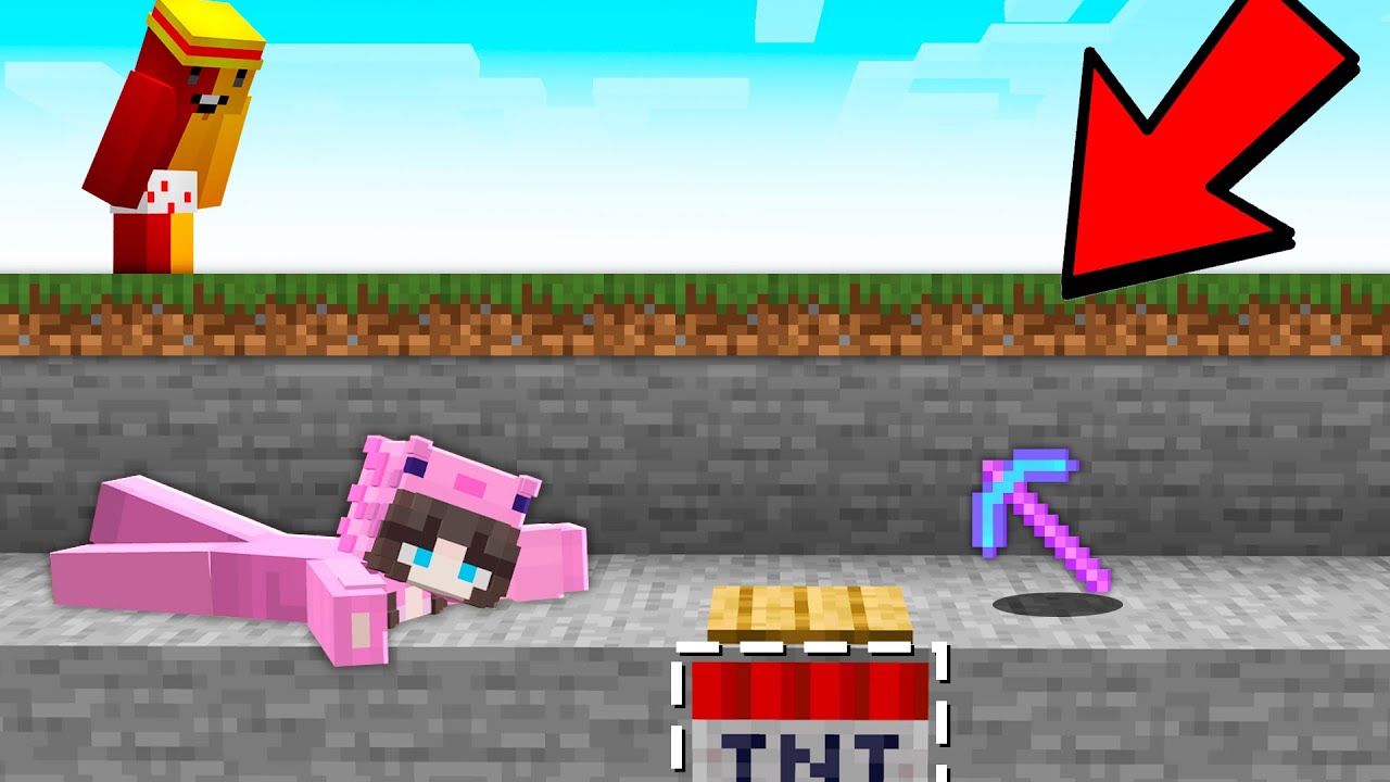 Моя подруга vs самые сложные испытания в Minecraft
