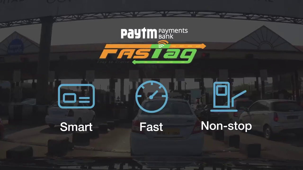 How to place Paytm FASTag on the car windscreen (English)