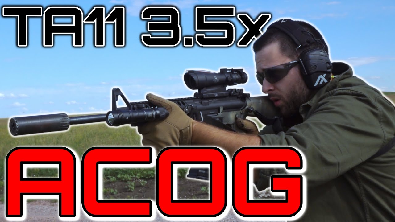 У старика всё ещё есть — Trijicon ACOG TA11 3.5x
