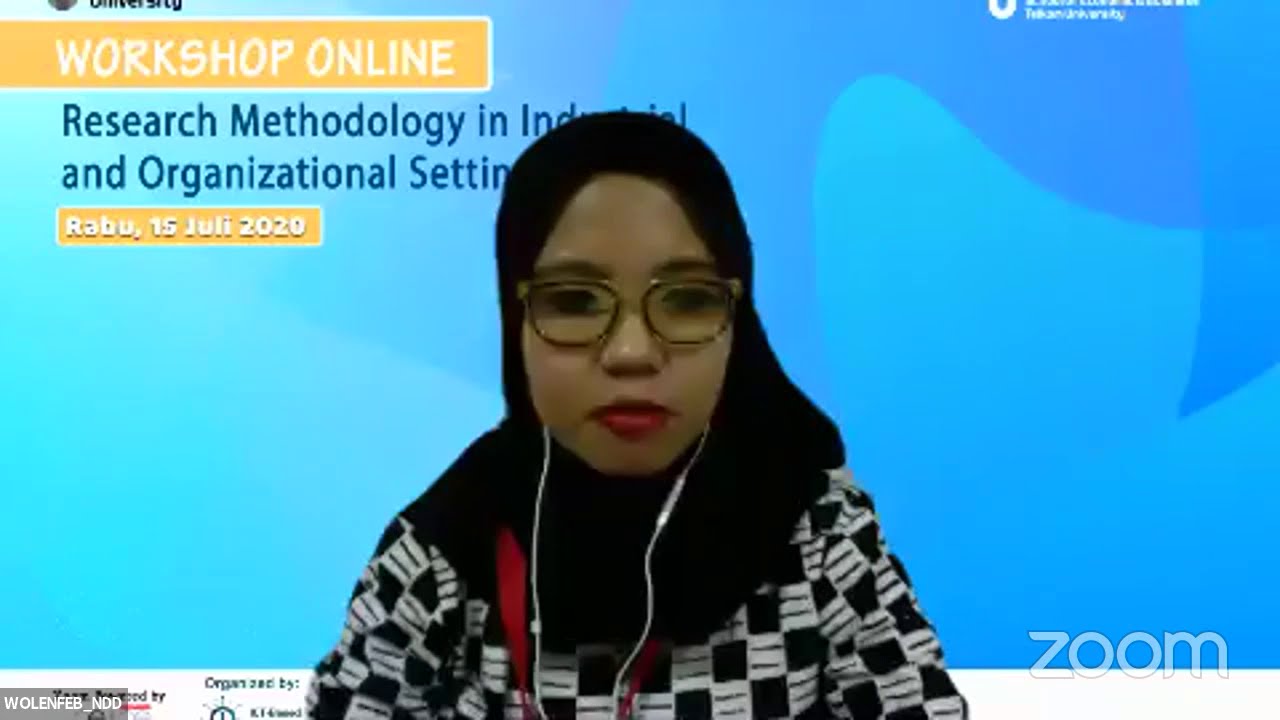 [Workshop] Research Methodology in Industrial and Organizational Settings