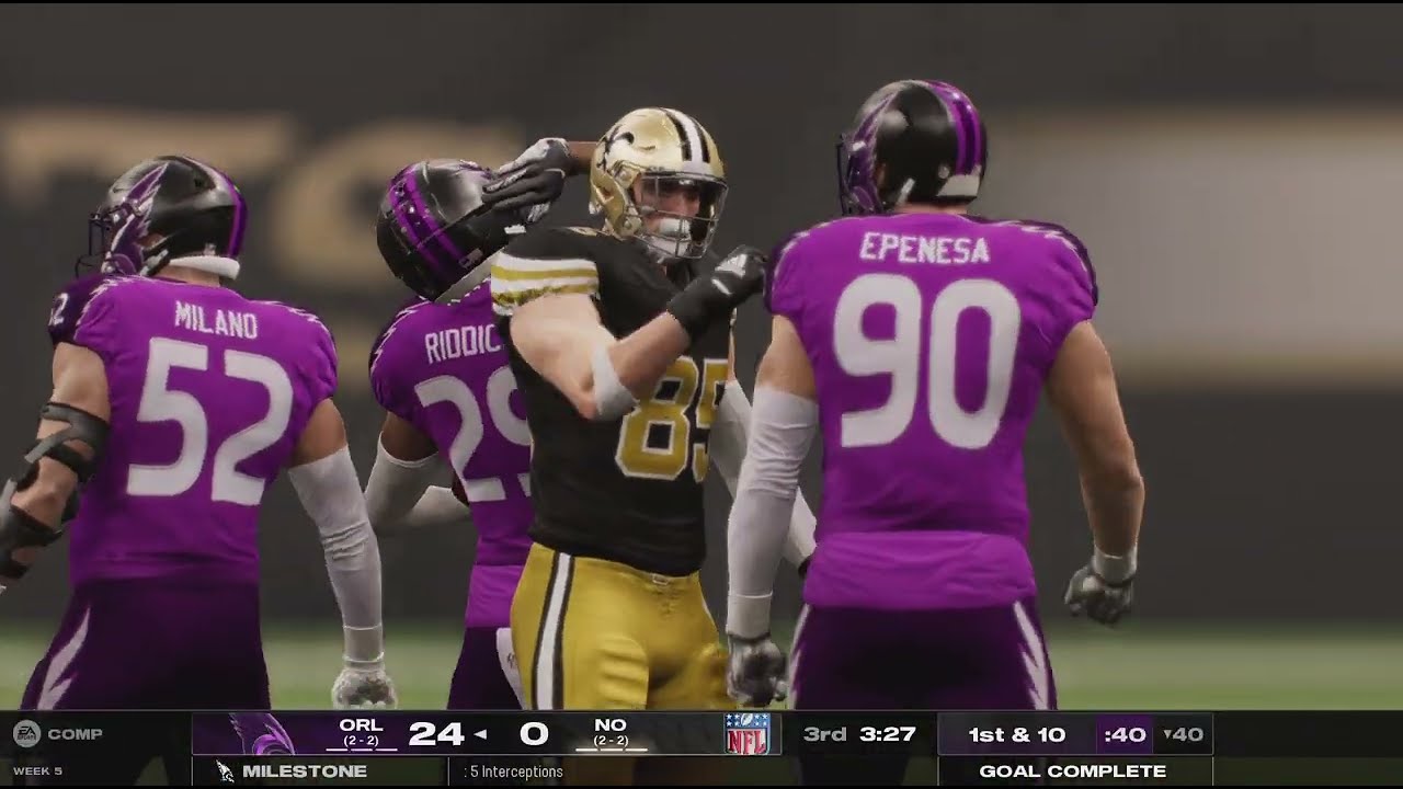 Bo Nix Gets Revenge vs Jared Goff⚔️🕹️💢|2027 Madden NFL SZN 🏈