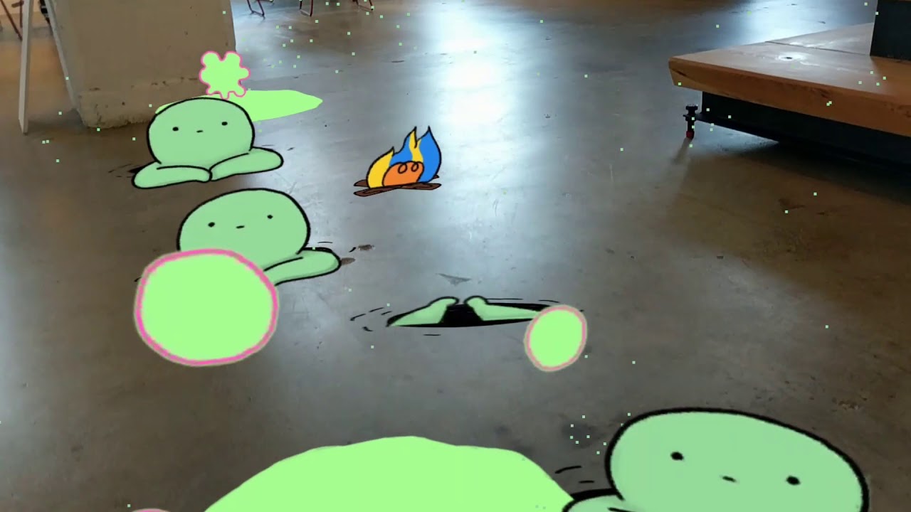 AR Experiments: Hidden World