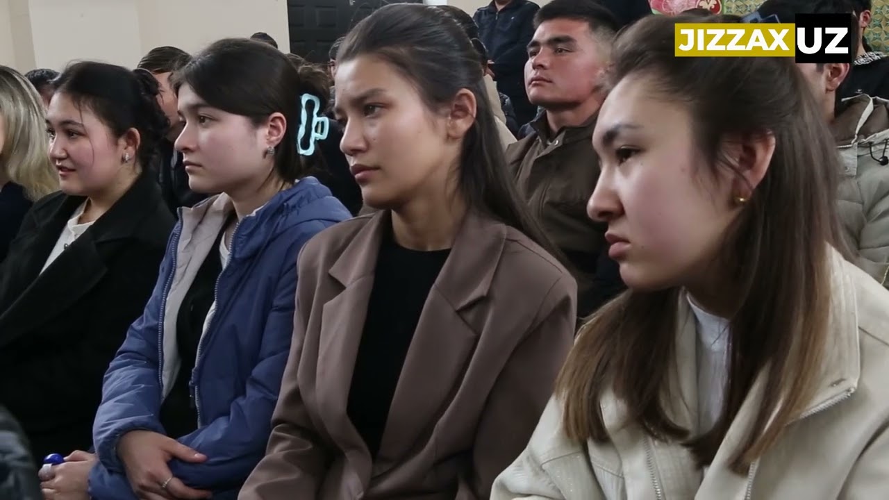 Videoreportaj: Jizzax viloyati hokimining yoshlar bilan uchrashuvi o‘tkazildi