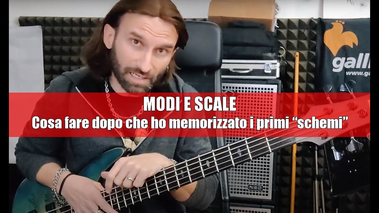 Scale Modali | Cosa fare dopo aver memorizzato le diteggiature?