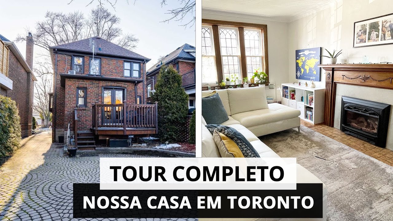 Tour pela nossa casa alugada em Toronto!!! |  Canada • Lu Azevedo