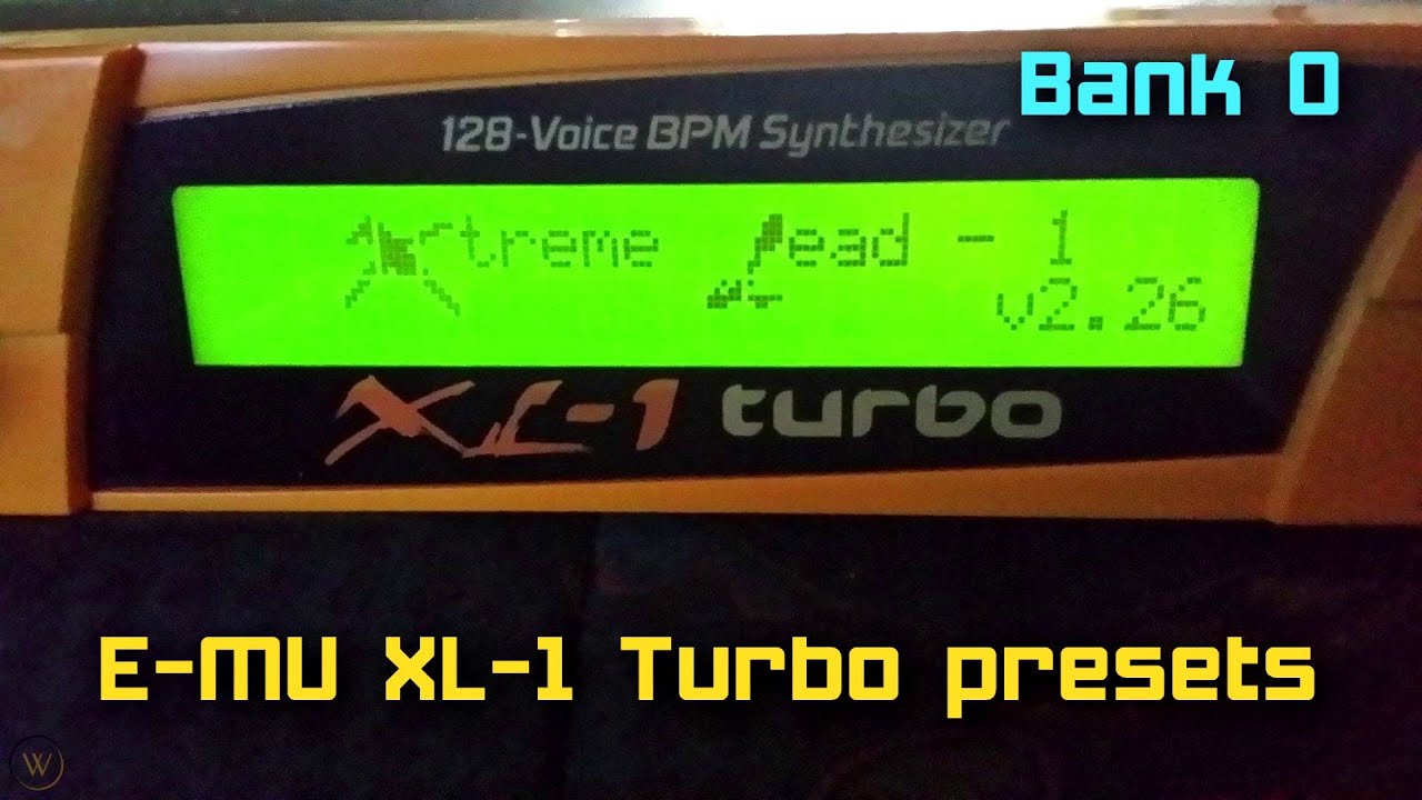 E-MU XL-1 Turbo 