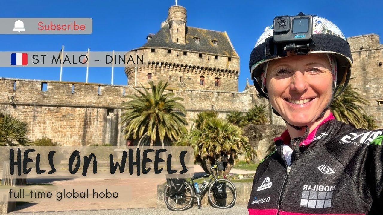 SAINT-MALO to DINAN by Bike 🏰 Exploring Two English Favourites in Brittany